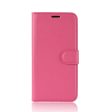 Nokia 3.2 Soft Pouch - Læder Cover m. Pung Pink Fashion