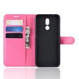 Nokia 3.2 Soft Pouch - Læder Cover m. Pung Pink Fashion