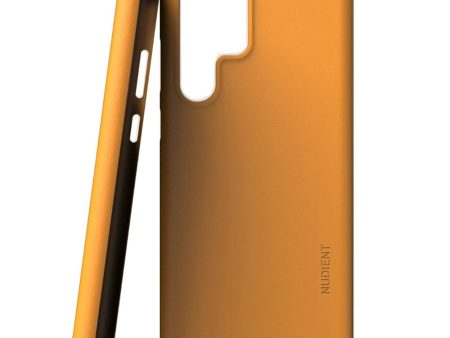 Nudient Thin Case V3 Samsung Galaxy S22 Ultra Cover - Saffron yellow Discount