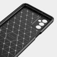 Samsung Galaxy M52 (5G) Brushed Carbon Cover - Blå For Discount