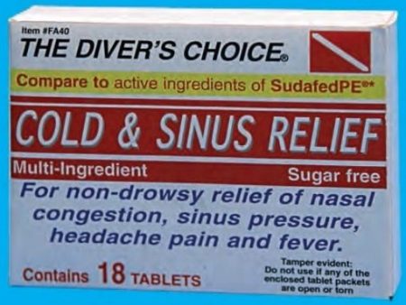 The Divers Choice Cold & Sinus Relief Supply