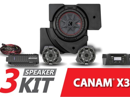 2017-canam-x3-complete-kicker-3-speaker-plug-and-play-system Discount