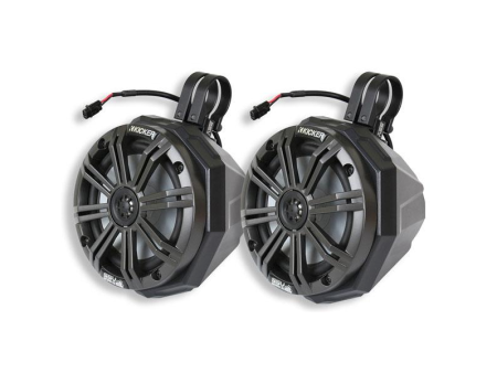 SSV Works  20- 24 Polaris RZR Pro XP Pro R Turbo R 6.5in Cage-Mount Plug-&-Play Speaker-Pods for Ride Command For Cheap