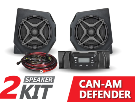 2016-2022 CanAm Defender 2-Speaker Audio Kit Online