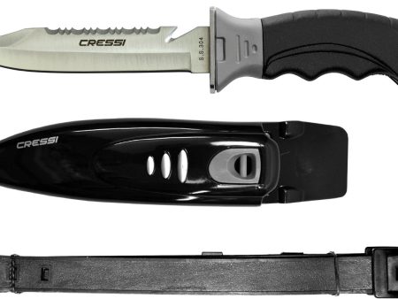 Cressi Borg diving knife stainless steel Online now