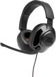 JBL Quantum 200 - Wired Over-Ear Gaming Headphones - Black Online now