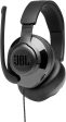 JBL Quantum 200 - Wired Over-Ear Gaming Headphones - Black Online now