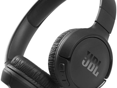 JBL Tune 510BT: Wireless On-Ear Headphones with Purebass Sound - Black (Renewed) on Sale