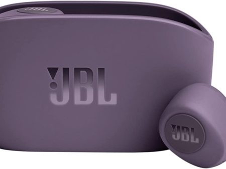 JBL VIBE 100 TWS - True Wireless In-Ear Headphones - Purple (Renewed) For Cheap