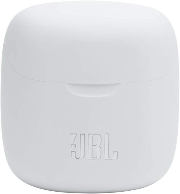 JBL Tune 225TWS True Wireless Earbud Headphones - JBL Pure Bass Sound, Bluetooth, 25H Battery, Dual Connect, Native Voice Assistant (White) (Renewed) Hot on Sale