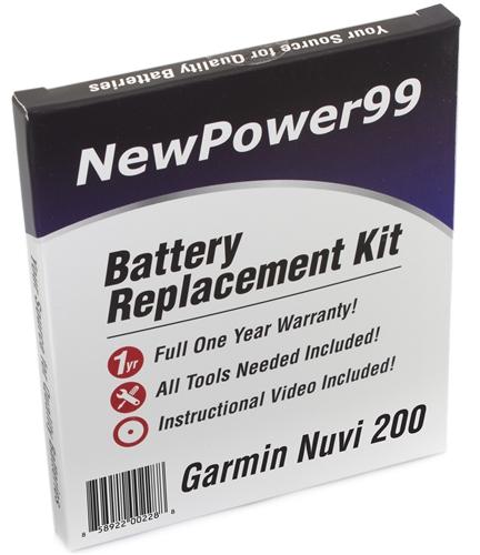 Extended Life Battery For Garmin Nuvi - 361-00019-11 Supply