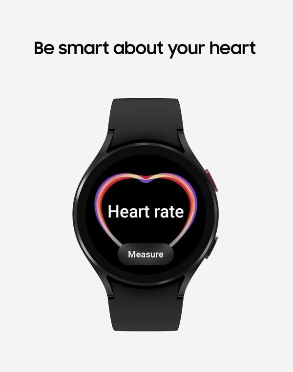 Samsung Galaxy Watch 4 44mm Smartwatch with ECG Monitor Tracker for Health Fitness Running Sleep Cycles GPS Fall Detection LTE US Version, Black (Renewed) Online