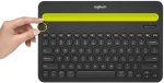 Logitech Bluetooth Multi-Device Keyboard K480 for Computers. Tablets and Smartphones. Black, Compact, Dial and Switch, Spill-Resistant Keyboard - 920-006342 (Renewed) on Sale