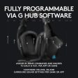 Logitech G935 Wireless DTS:X 7.1 Surround Sound LIGHTSYNC RGB PC Gaming Headset - Black, Blue (Renewed) Supply