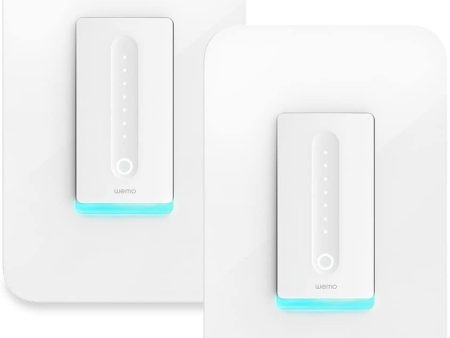 Wemo Dimmer Wi-Fi Light Switch, Compatible with Alexa and Google Assistant (Certified Refurbished) Cheap