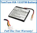 TomTom Via 1535TM Battery Replacement Kit with Tools, Video Instructions and Extended Life Battery Online Hot Sale