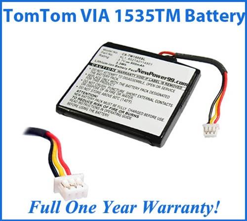 TomTom Via 1535TM Battery Replacement Kit with Tools, Video Instructions and Extended Life Battery Online Hot Sale