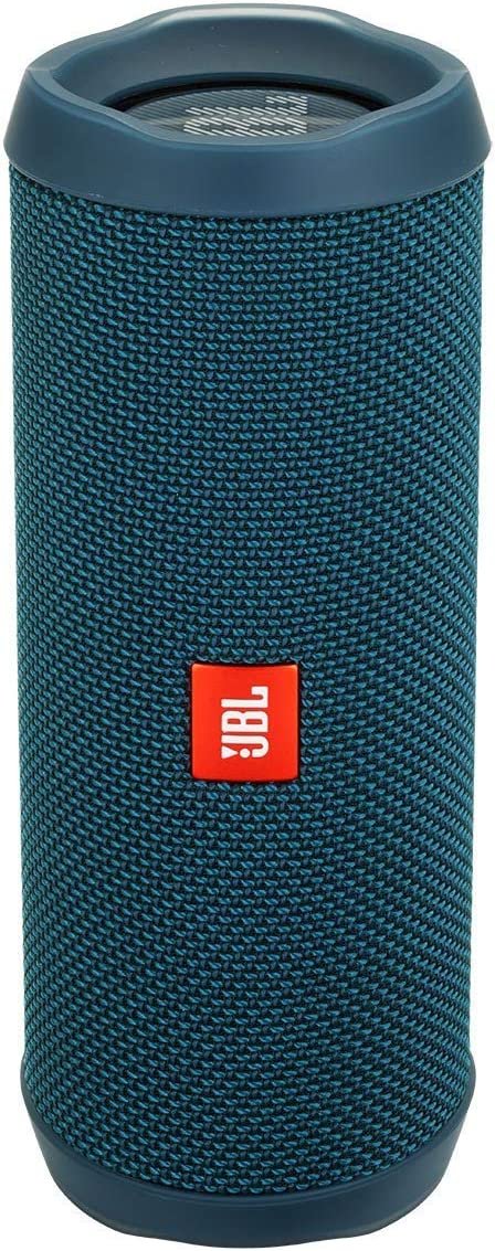 JBL Flip 4 Waterproof Portable Bluetooth Speaker - Ocean Blue (Renewed) Supply