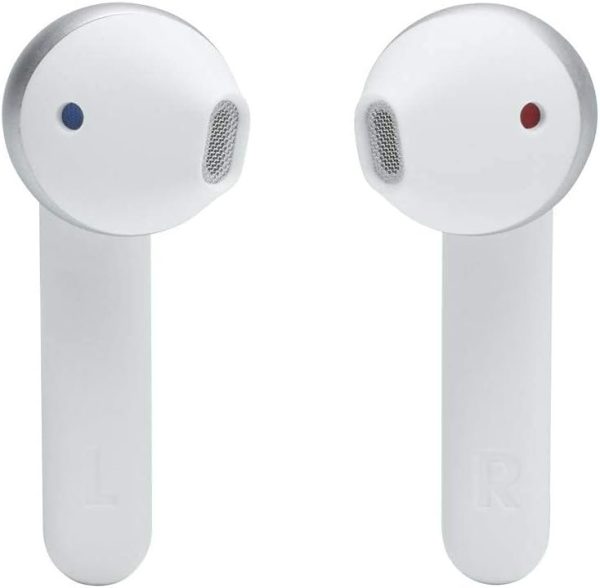 JBL Tune 225TWS True Wireless Earbud Headphones - JBL Pure Bass Sound, Bluetooth, 25H Battery, Dual Connect, Native Voice Assistant (White) (Renewed) Hot on Sale