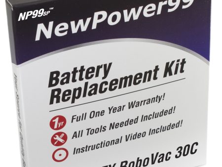 Eufy RoboVac 30C Battery Replacement Kit For Sale