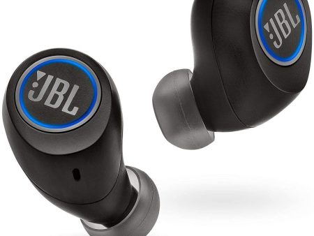 JBL Free Truly Wireless In-Ear Headphones (Black) (Renewed) Online now