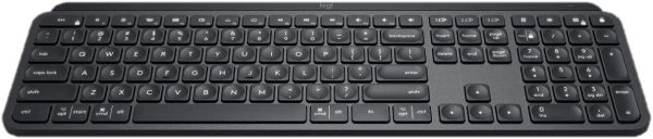 Logitech MX Keys Advanced Wireless Illuminated Keyboard - Graphite (Renewed) Online Sale