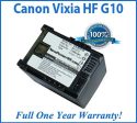 Extended Life Battery For The Canon Vixia HF G10 Camera Sale