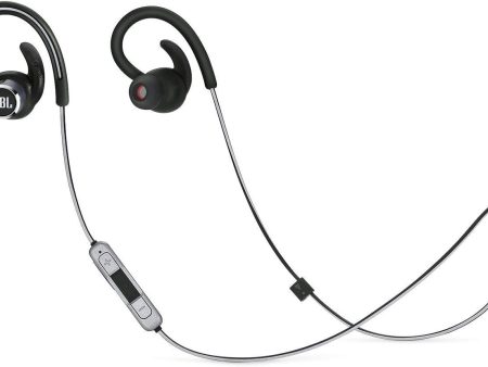 JBL Reflect Contour 2.0 - In-Ear Wireless Sport Headphone with 3-Button Mic Remote - Black Online Sale