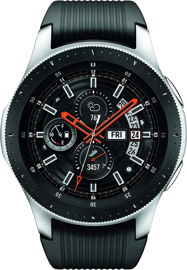 Samsung Galaxy Watch (46mm) Silver (Bluetooth), SM-R800   International Version RENEWED Sale