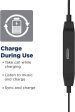 Tech Armor [Apple MFi Certified] 8-pin Lightning Earbuds w Extra Charge Port, Inline Microphone for Apple iPhone iPad Online