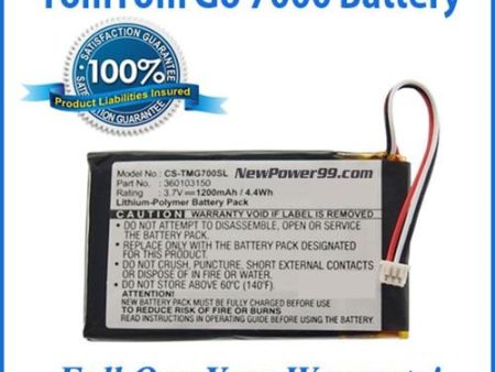 Extended Life Battery For The TomTom Go 7000 GPS with Special Installation Tools Hot on Sale