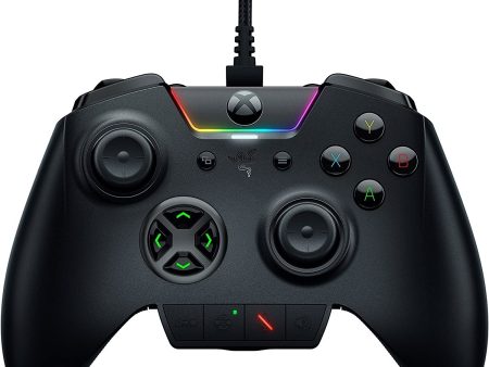 Razer Wolverine Ultimate Chroma- Fully Customizable Gamepad Controller - Interchangeable Analog Sticks & Dpad - Compatible with Xbox One, PC (Renewed) Supply