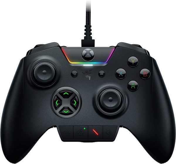 Razer Wolverine Ultimate Chroma- Fully Customizable Gamepad Controller - Interchangeable Analog Sticks & Dpad - Compatible with Xbox One, PC (Renewed) Supply