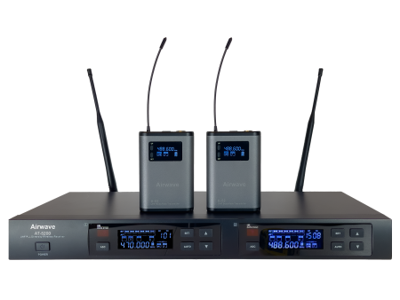 AT-5220 | 2 Channel Wireless Microphone System with Lavaliere Online now