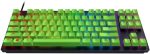 Razer Huntsman Tournament Edition - Compact Gaming Keyboard with Razer Linear Optical Switches - Green Keycaps - US Layout (Renewed) For Sale