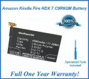 Amazon Kindle Fire HDX 7 C9R6QM Battery Replacement Kit with Special Installation Tools, Extended Life Battery and Full One Year Warranty For Cheap