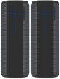 2-Pack Ultimate Ears MEGABOOM Portable Waterproof & Shockproof Bluetooth Wireless Speaker - Charcoal (Renewed) Online now