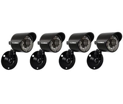 Lorex CVC6930PK4 Color Night Vision Security Cameras - 4 Pack (Black) For Sale