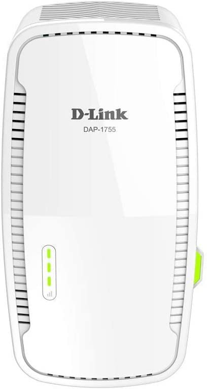 D-Link AC1750 Mesh Wi-Fi Range Extender - Cover up to 2000 sq.ft- Dual Band, MU-MIMO, Mesh, WPA3, Booster, Repeater, Access Point, Extend Wi-Fi in Your Home, Gigabit Port, Easy App Setup (DAP-1755-US) Online Sale