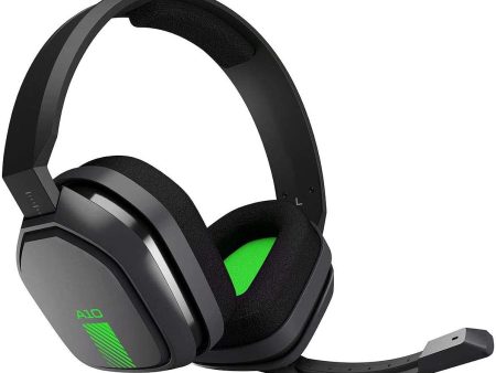 Logitech Astro A10 Wired Gaming Headset w Boom Microphone & 3.5mm Plug (Renewed) on Sale