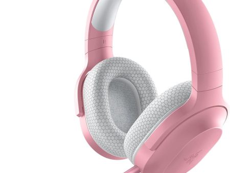 Razer Barracuda X Wireless Gaming & Mobile Headset (PC, Playstation, Switch, Android, iOS): 2022 Model - 2.4GHz Wireless + Bluetooth - Lightweight 250g - 40mm Drivers - Quartz Pink (Renewed) Online Sale