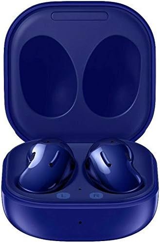 Samsung Galaxy Buds Live (ANC) Active Noise Cancelling TWS Open Type Wireless Bluetooth 5.0 Earbuds for iOS & Android, International Model - SM-R180 (Mystic Blue - Limited Edition) (Renewed) Fashion