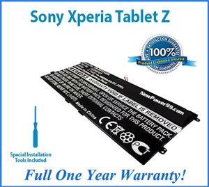 Sony Xperia Tablet Z Battery Replacement Kit with Special Installation Tools, and Extended Life Battery For Cheap