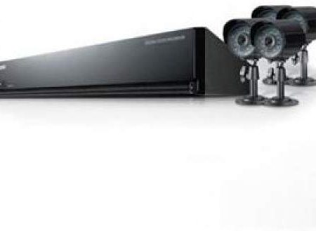 Samsung Security Products SDE-3004 4 Ch. DVR with 4 Security Cam. Cheap