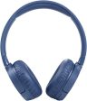 JBL Tune 660NC: Wireless On-Ear Headphones with Active Noise Cancellation - Blue (Renewed) For Discount