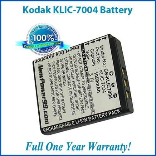 Battery For The Kodak KLIC7004  (Kodak KLIC-7004) For Discount