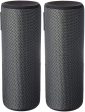 2-Pack Ultimate Ears MEGABOOM Portable Waterproof & Shockproof Bluetooth Wireless Speaker - Charcoal (Renewed) Online now