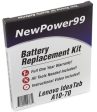 Lenovo TB-X103F Battery Replacement Kit with Tools, Video Instructions and Extended Life Battery on Sale