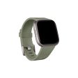 Fitbit Versa Family Accessory Band, Official Fitbit Product, Classic, Olive, Large Discount