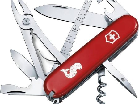 Swiss Army Knife - Fisherman Red Online now